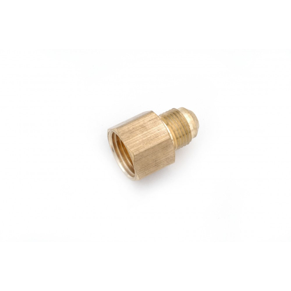 3/8OD X 1/4FIP Brass Flare X Female IP Connector — COPPERTUBINGSALES