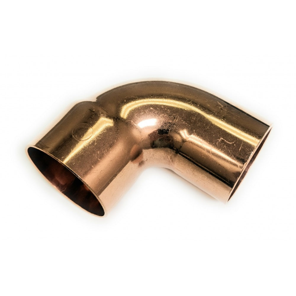 8mm OD Metric Brass Compression Elbow — COPPERTUBINGSALES