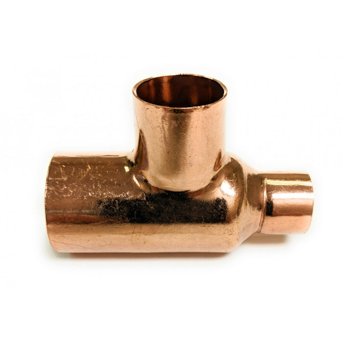 2  X 1-1/2  X 3/4  Copper Reducing Tee