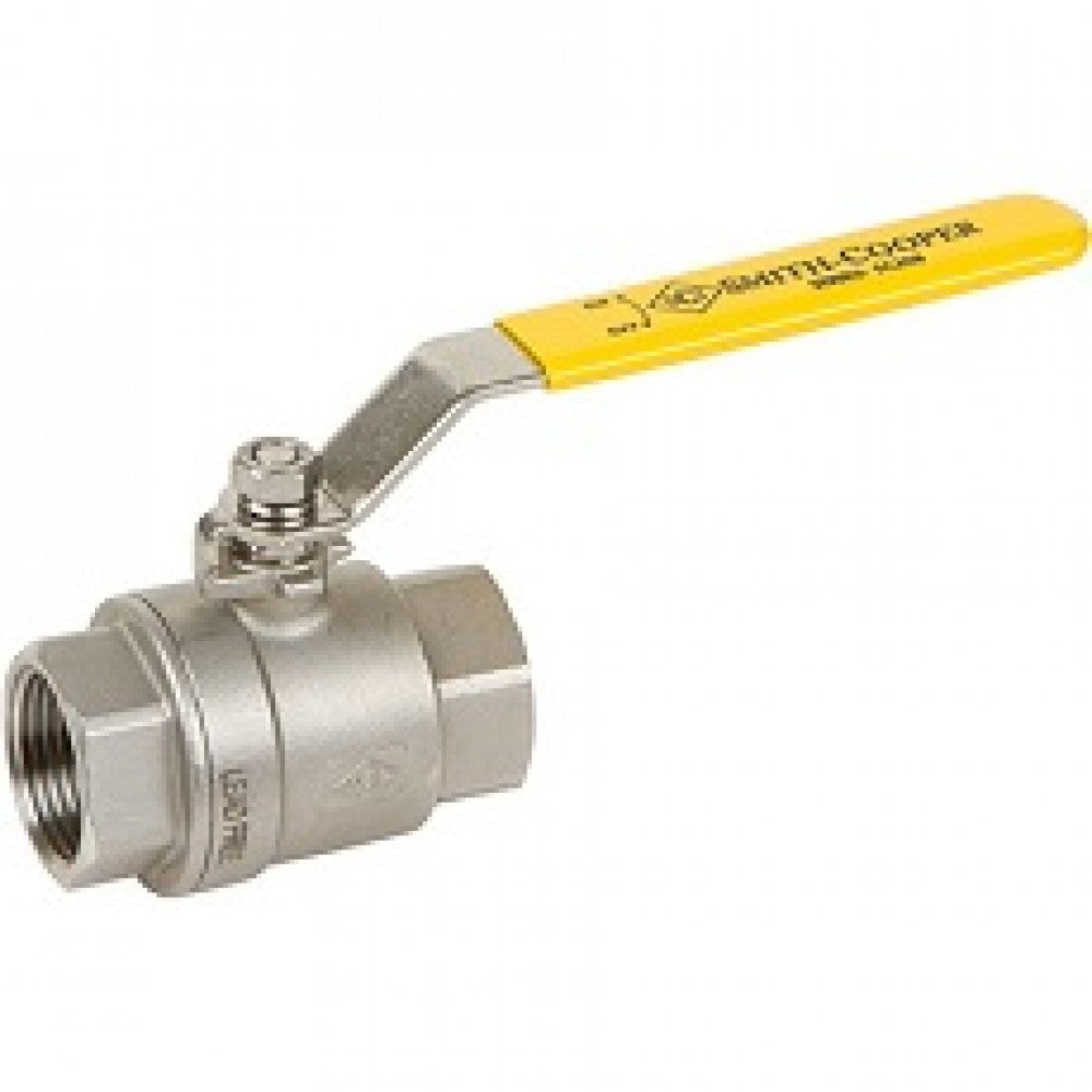 MIDLINE VALVE 822T2510 No Lead Full Port Forged Brass Ball Valve with  Female Threaded IPS Connections, 3/8'': : Industrial & Scientific