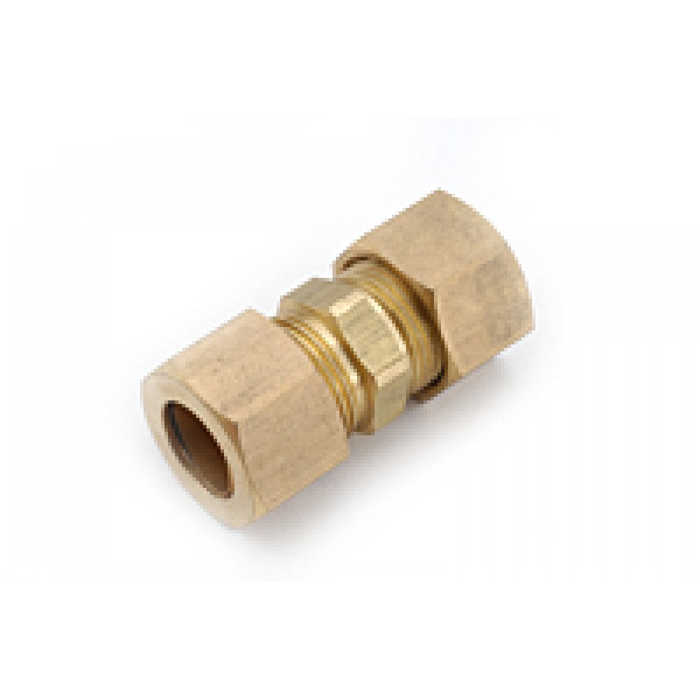10mm OD Metric Brass Compression Union — COPPERTUBINGSALES