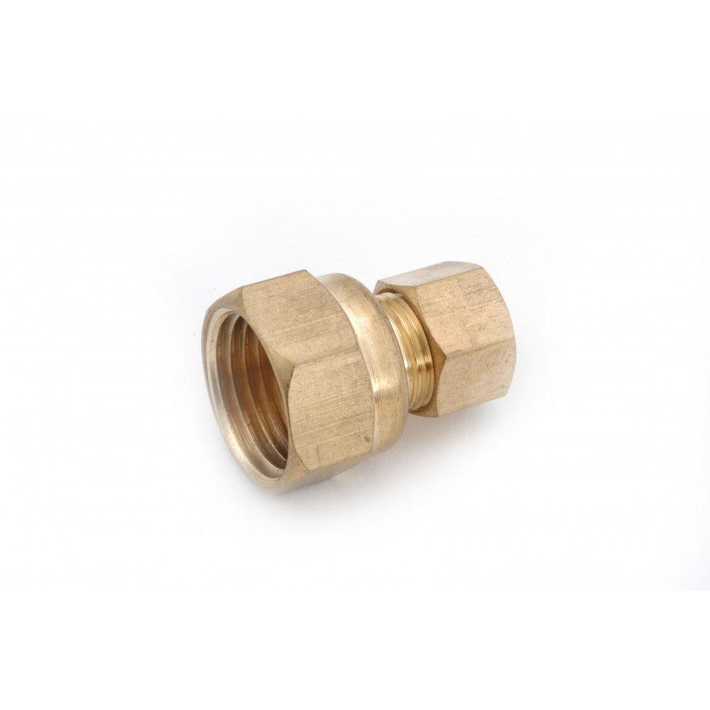 8mm OD Metric Brass Compression Elbow — COPPERTUBINGSALES